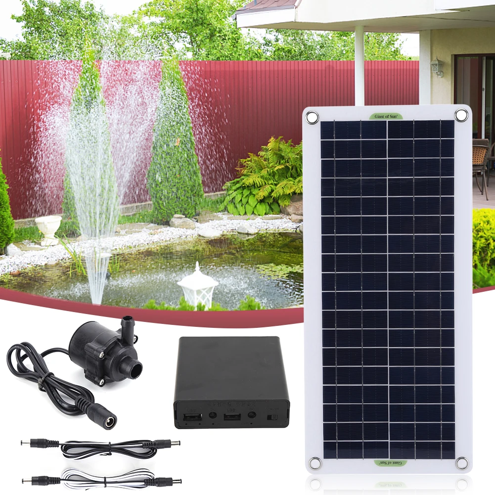Solar Panel Monocrystalline - 30W 800L/H DC 18V Low Noise