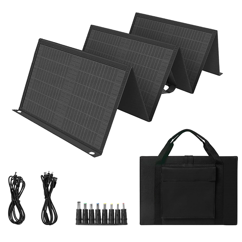 Solar Panel Monocrystalline - Wholesale APH-FB124 Portable 60W Foldable Monocrystalline