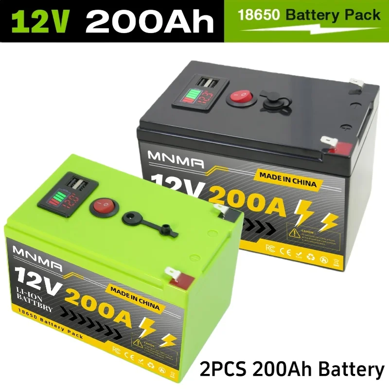 12V 200Ah LiFePO4 Solar Batter - Renewable Energy Fan ulasan dan harga