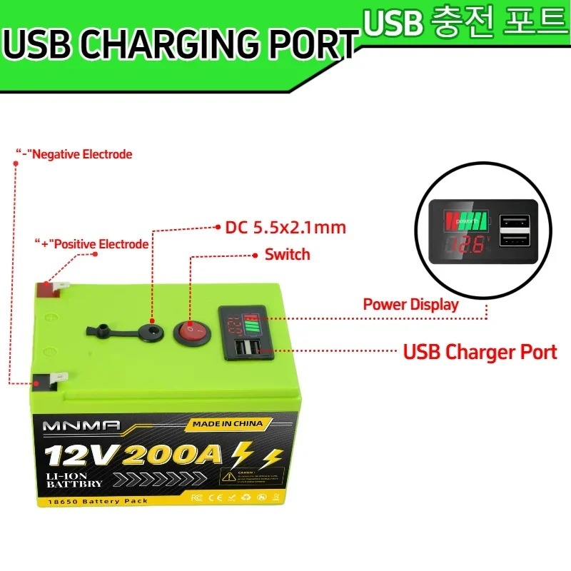 12V 200Ah LiFePO4 Solar Batter - Renewable Energy Fan ulasan dan harga