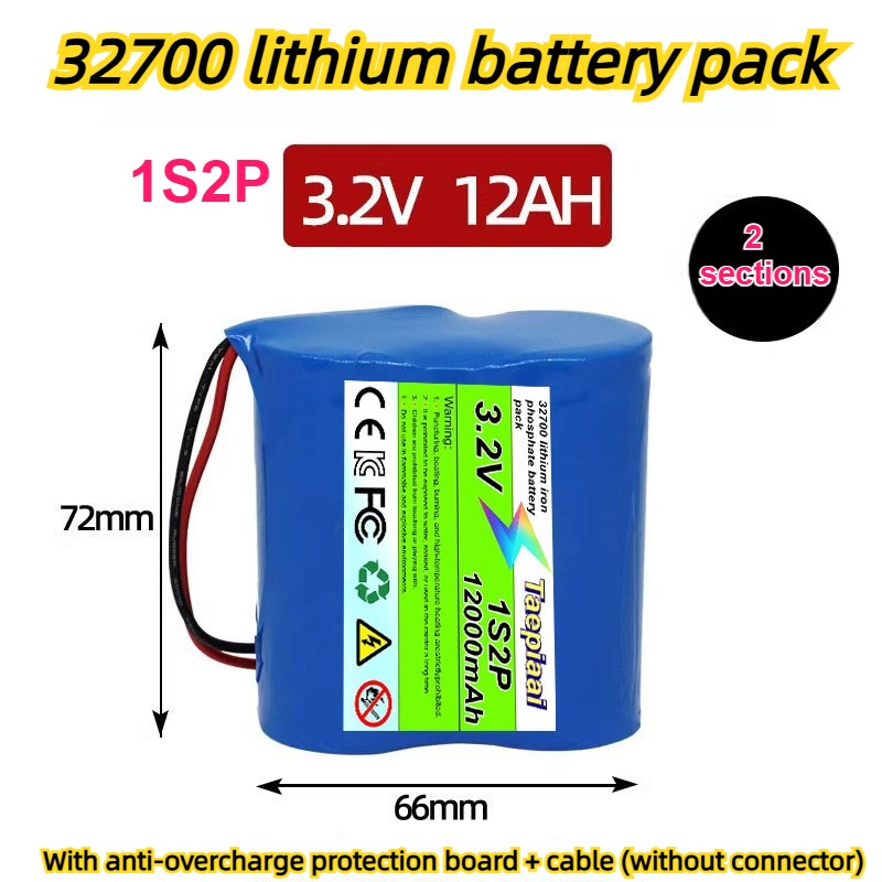 LiFePO4 Battery Pack 32700 1S1 - Renewable Energy Fan ulasan dan harga