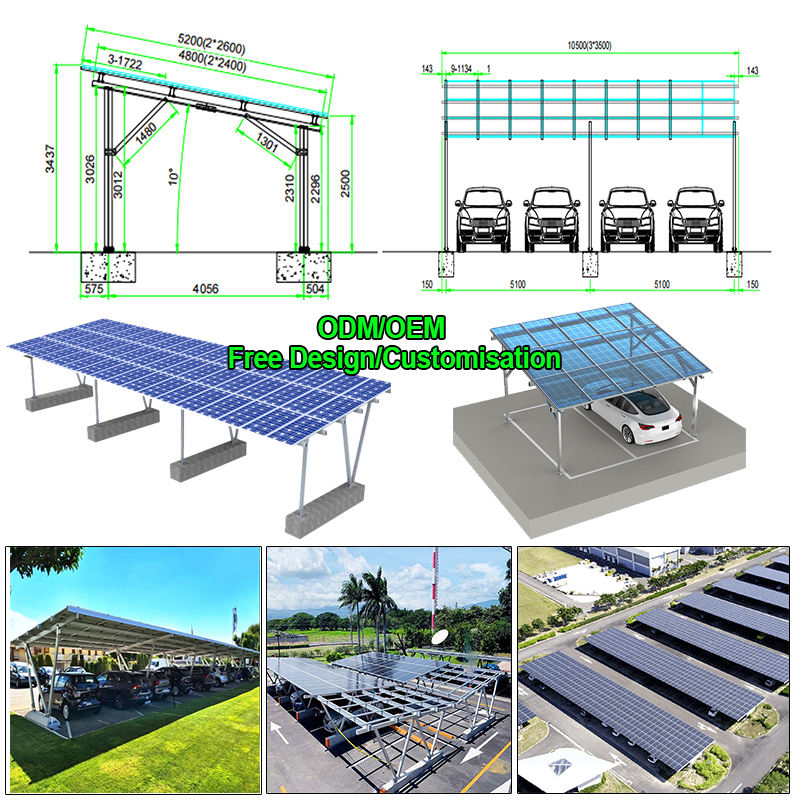 Single Pole Solar Carport PV M - Renewable Energy Yes Please ulasan dan harga