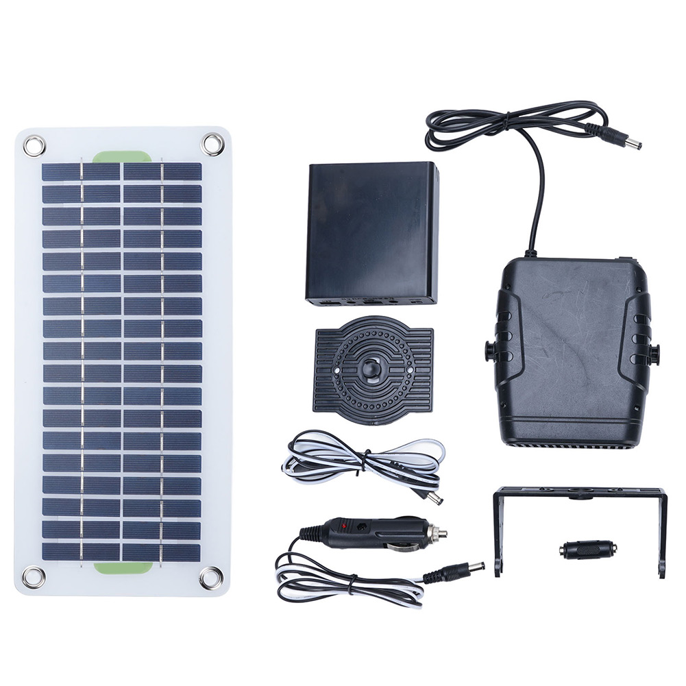 30W 12V Portable Solar Fan Hea - Renewable Energy Vehicles ulasan dan harga