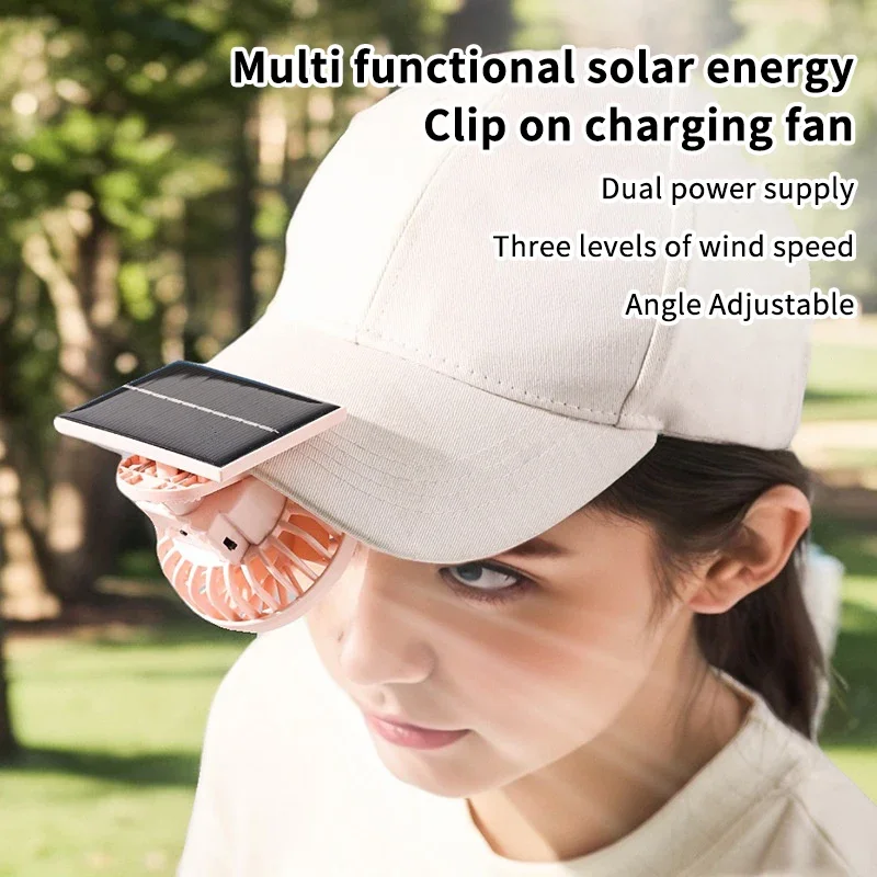 Solar Powered Clip On Fan USB  - Renewable Energy Fan ulasan dan harga