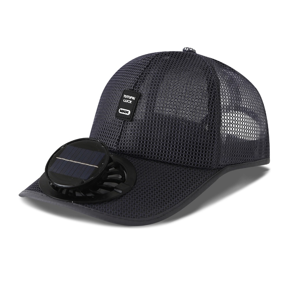 Unisex Solar Powered Fan Cap F - Renewable Energy Fan ulasan dan harga