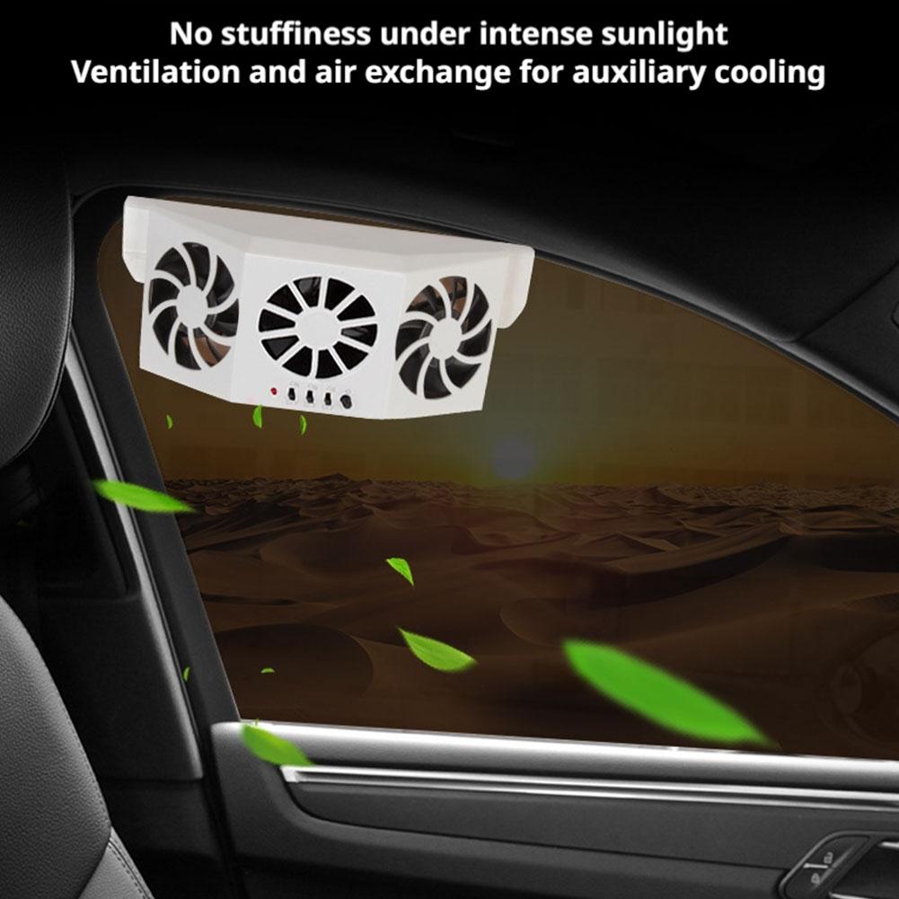 Car Window Exhaust Fan USB Rec - Renewable Energy Fan ulasan dan harga