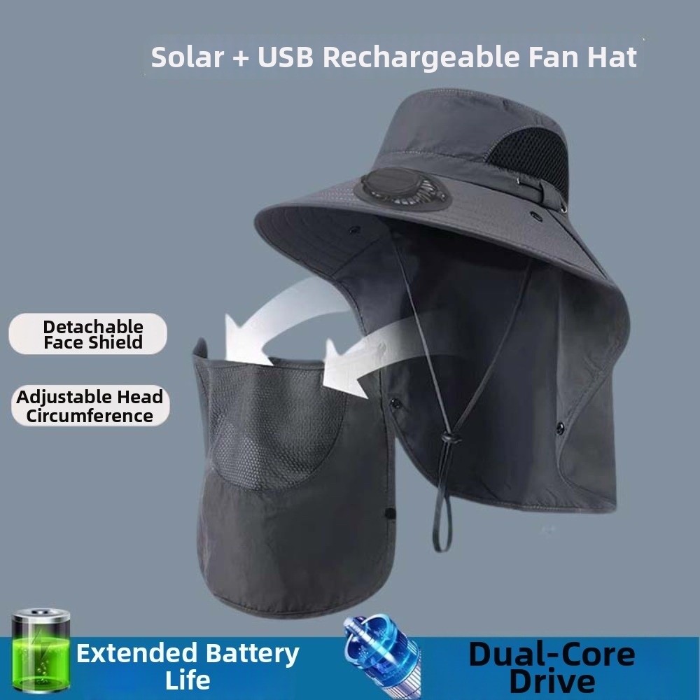 2026 New Solar Rechargeable Fa - Renewable Energy Fan ulasan dan harga