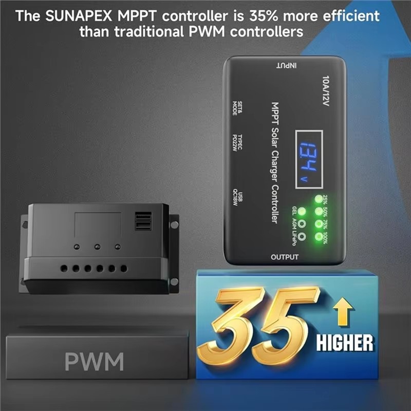 MPPT Solar Charge Controller 1 - Solar Panel Monocrystalline ulasan dan harga