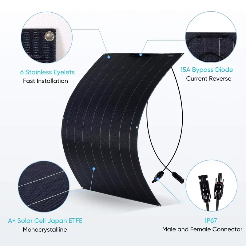 400W 420W Extra Strength Light - Solar Panel Monocrystalline ulasan dan harga