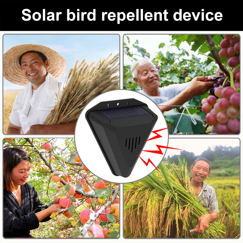 Solar Bird Repeller with 13 So - Solar Panel Monocrystalline ulasan dan harga