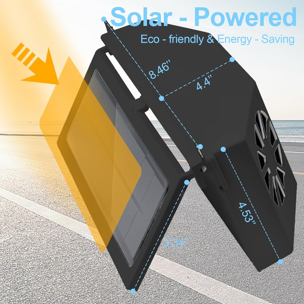 3 Head Car Exhaust Fan USB Rec - Renewable Energy Fan ulasan dan harga