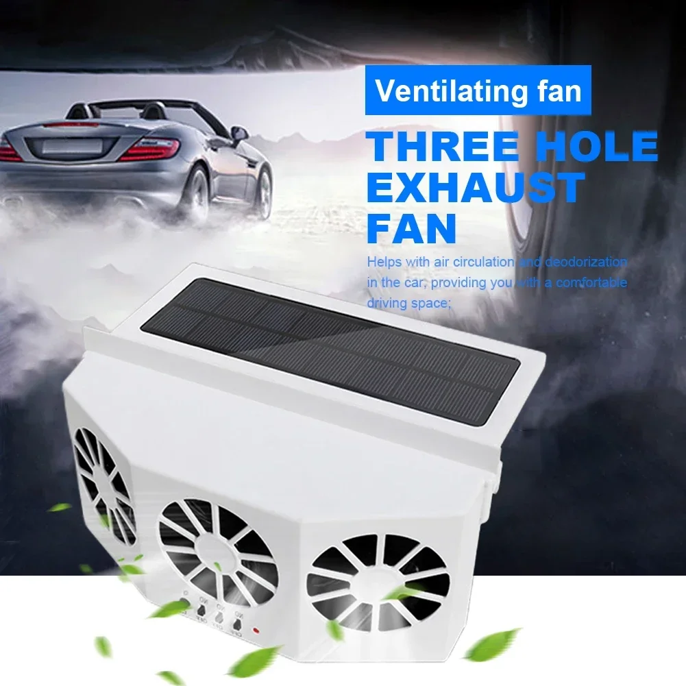 Car Exhaust Fan USB Rechargeab - Renewable Energy Fan ulasan dan harga